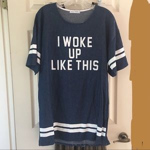 “I Woke Up Like This” Dress